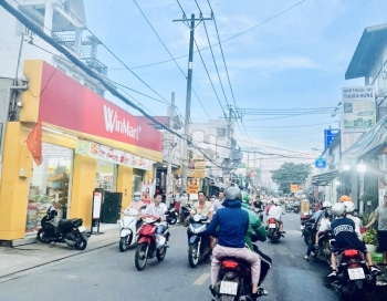 Bán nhà mặt tiền đường Đông Hưng Thuận 02, Quận 12, 4x26m, 11 tỷ, mã ĐHT034