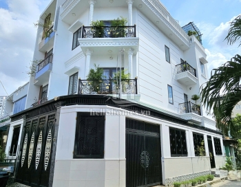 Bán nhà góc 2 mặt tiền Tân Thới Nhất, Quận 12, đúc 4 tầng, 7x16m, sổ hồng, 13tỷ5, mã TTN015