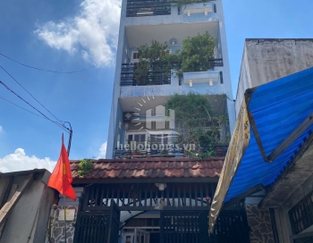 Bán nhà đúc 5 tầng ô tô, giáp Trường Chinh, Quận 12, 4x25m, sổ hồng chính chủ, 6 tỷ 300