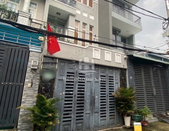 Bán nhà đúc 4 tấm đường 8m thông Đông Hưng Thuận, Quận 12, 4x19m, SHR, 6 tỷ 500