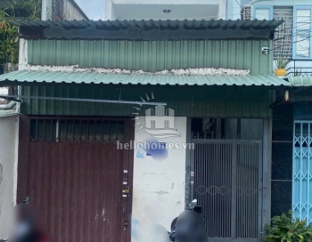 Nhà đúc 1 lầu mặt tiền Đông Hưng Thuận, Quận 12, 4x24m, sổ hồng riêng, 5 tỷ 200