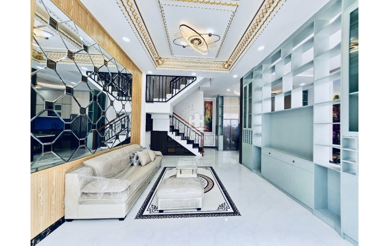 Bán Nhà 2 Lầu Đúc Mới, Nội Thất Cao Cấp, SHR Chính Chủ, Nguyễn Văn Quá Quận 12