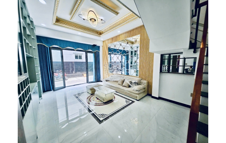 Bán Nhà 2 Lầu Đúc Mới, Nội Thất Cao Cấp, SHR Chính Chủ, Nguyễn Văn Quá Quận 12