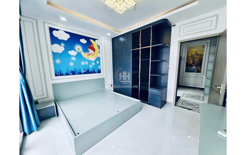 Bán Nhà 2 Lầu Đúc Mới, Nội Thất Cao Cấp, SHR Chính Chủ, Nguyễn Văn Quá Quận 12