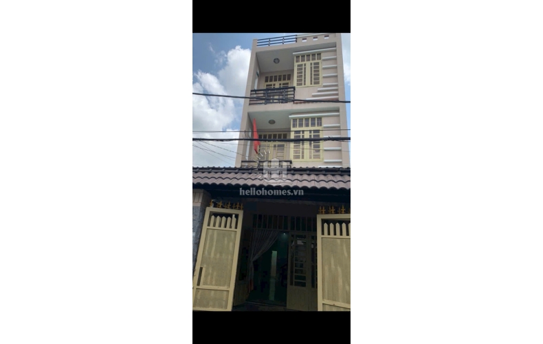 Nhà đúc 2 lầu, Hẻm 8m, Đông Hưng Thuận, Quận 12, Gần Chợ Cây Sộp, 5,2x20m, giá 6 tỷ 950