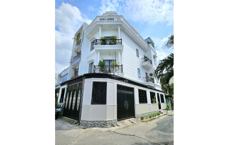 Bán nhà góc 2 mặt tiền Tân Thới Nhất, Quận 12, đúc 4 tầng, 7x16m, sổ hồng, 13tỷ5, mã TTN015