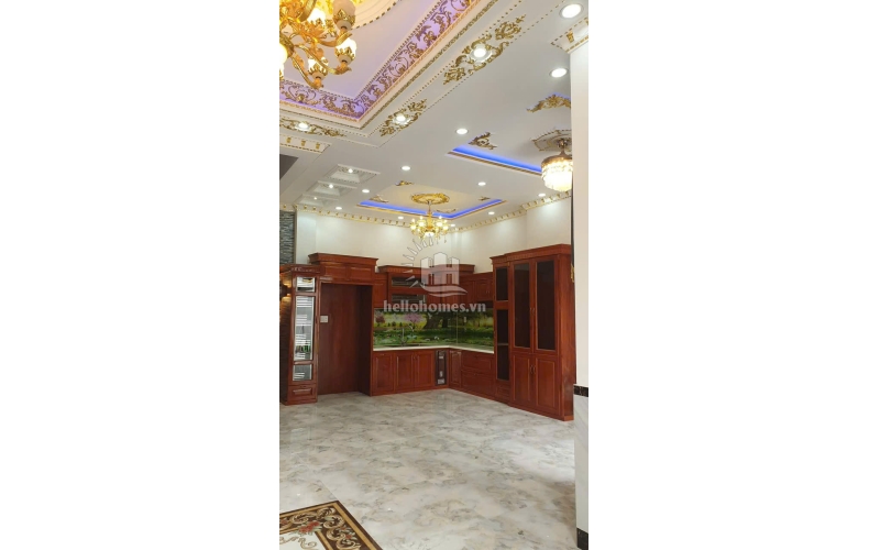 Bán biệt thự khu đồng bộ Đông Hưng Thuận, Quận 12, 7x11m, 3 lầu, 8 tỷ 200