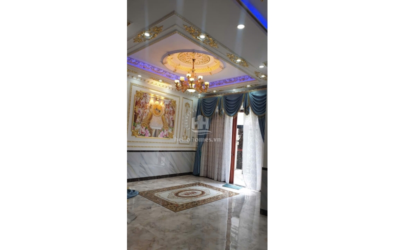 Bán biệt thự khu đồng bộ Đông Hưng Thuận, Quận 12, 7x11m, 3 lầu, 8 tỷ 200