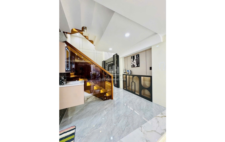 Bán Nhà Gò Vấp Thiết Kế Hiện Đại Smart Home, Gần Emart 2, Sổ Hồng Riêng, Giá 8.5 Tỷ