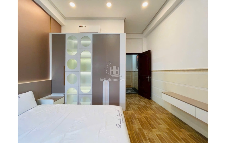 Nhà đẹp 1 lửng, 3 lầu, hẻm xe hơi 5m gần bờ kênh Tham Lương, P.15, Gò Vấp, 4x13m, 6 tỷ 900