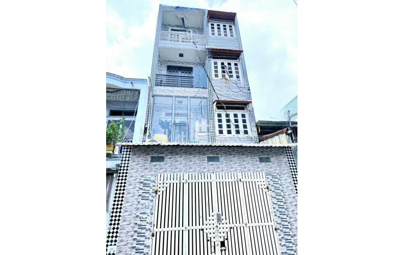 Bá nhà đúc 4 tầng hẻm thông 8m Đông Hưng Thuận, Quận 12, 5x11,5m, sổ riêng, 4 tỷ 900 triệu