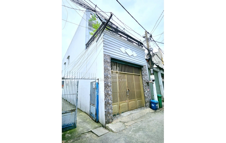 Bán nhà đúc 1 lầu, hẻm xe hơi đường Đông Hưng Thuận, Quận 12, 4x20m, sổ hồng, 5 tỷ 800