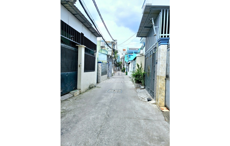 Bán nhà đúc 1 lầu, hẻm xe hơi đường Đông Hưng Thuận, Quận 12, 4x20m, sổ hồng, 5 tỷ 800